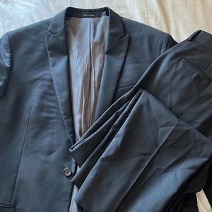 Men’s suit set, black, Lightly worn